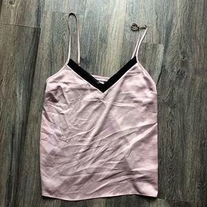 VS Dusty Pink Camisole with Sheer Back Sz. Small